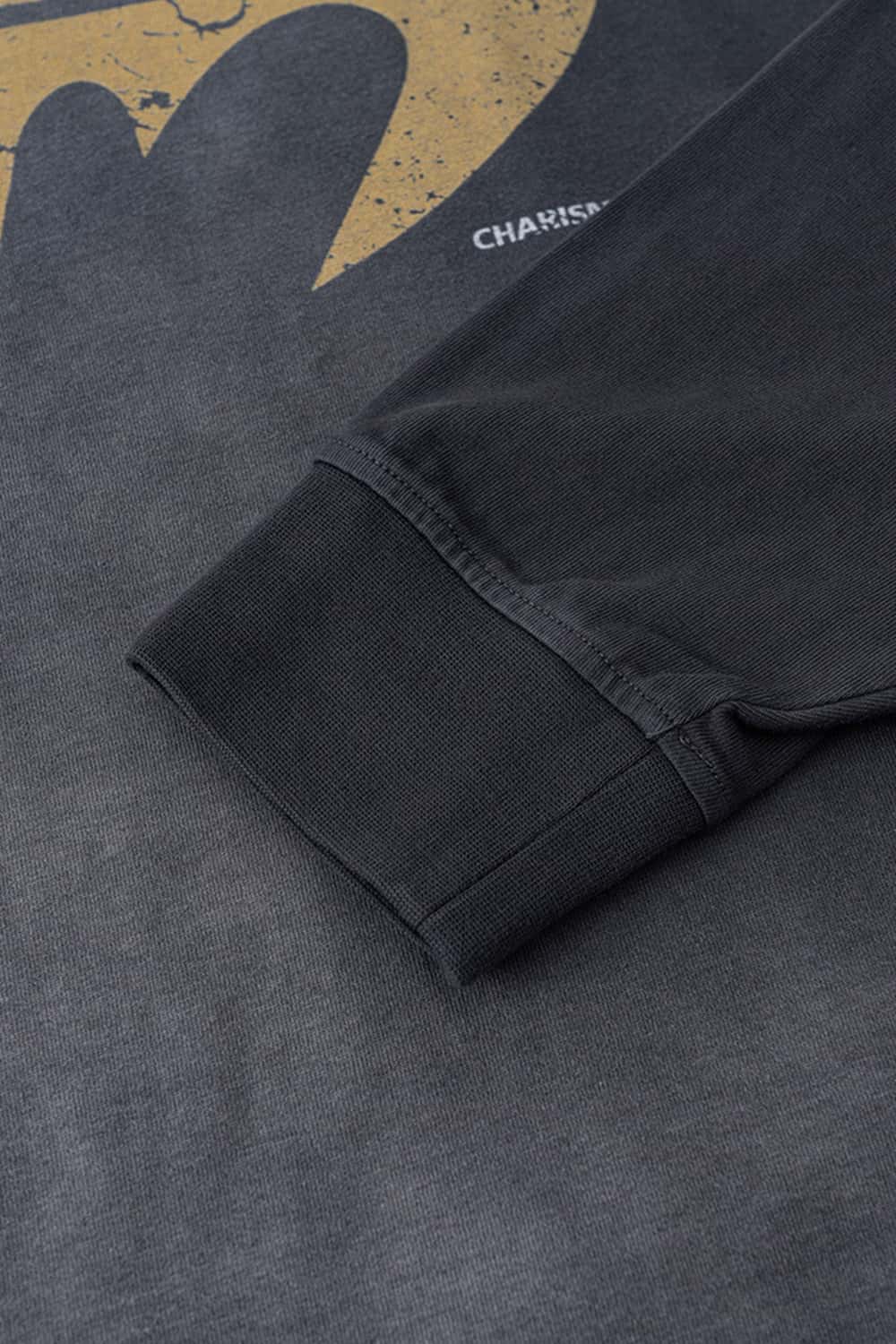 Heavyweight Washed Cotton Digital Print Long Sleeve Tee