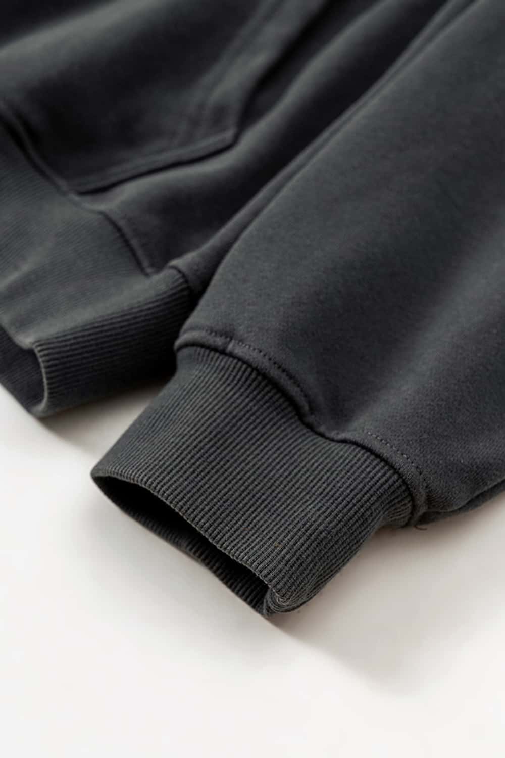 Heavyweight Zip-Up Washed Hoodie Jacket