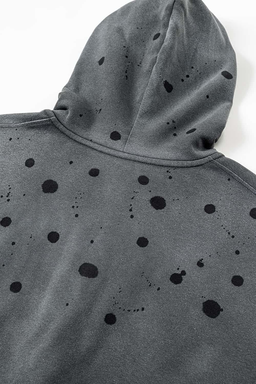 Heavyweight Zip-Up Washed Hoodie Jacket