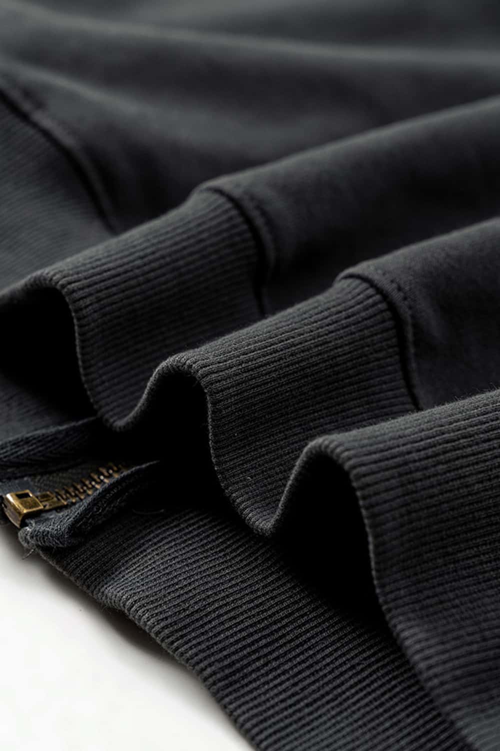 Heavyweight Zip-Up Washed Hoodie Jacket