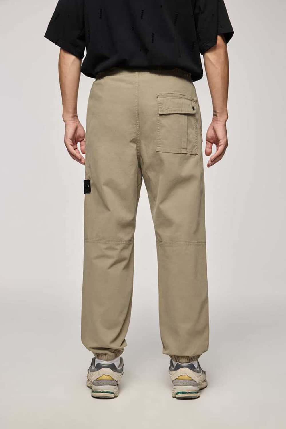 Pleated Multi-Pocket Paratrooper Cargo Jogger Pants