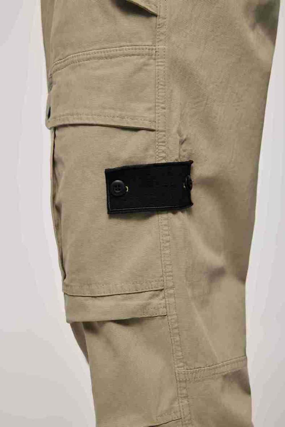 Pleated Multi-Pocket Paratrooper Cargo Jogger Pants