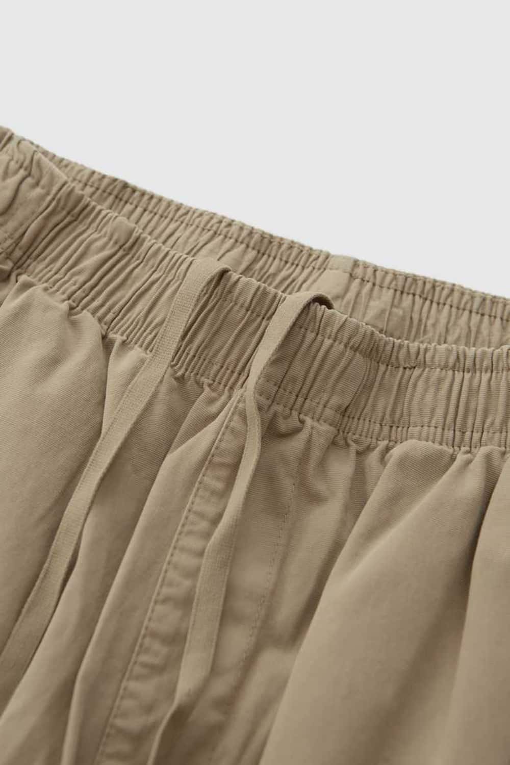 Pleated Multi-Pocket Paratrooper Cargo Jogger Pants