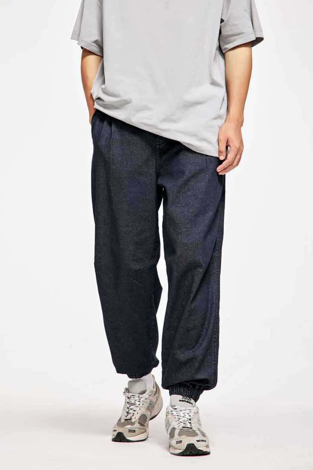 Cargo Jogger Pants with Elastic Cuffs
