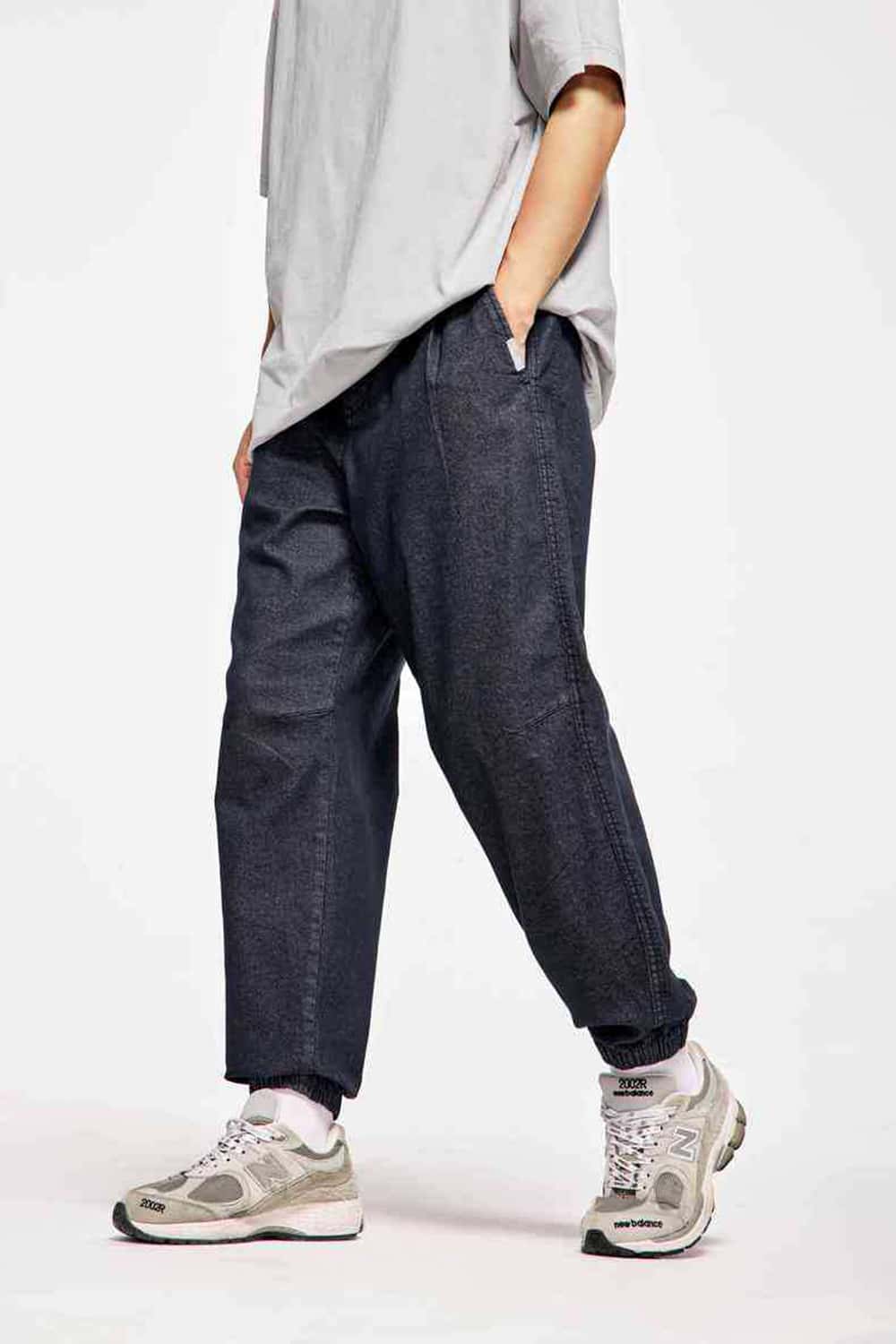 Cargo Jogger Pants with Elastic Cuffs