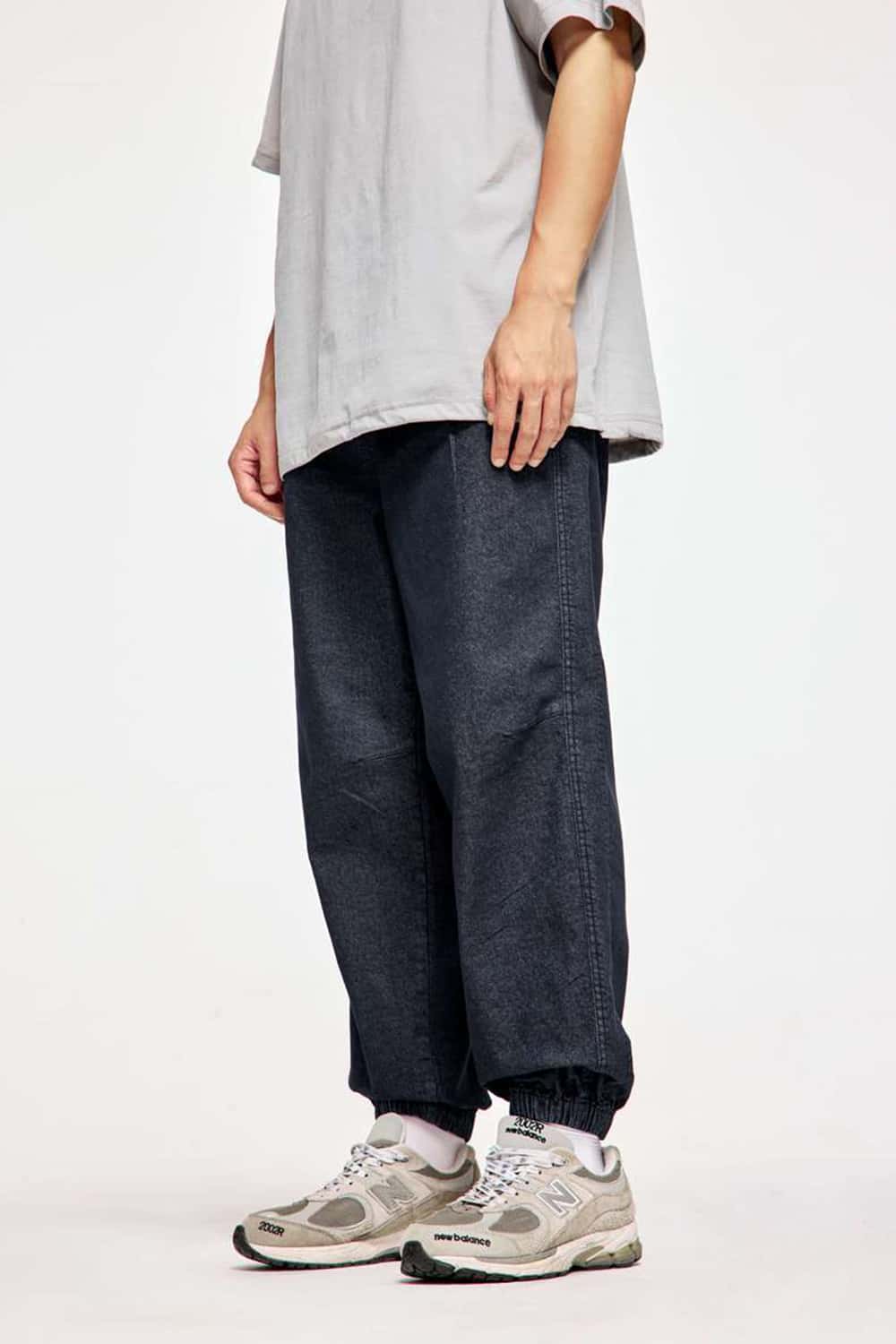 Cargo Jogger Pants with Elastic Cuffs