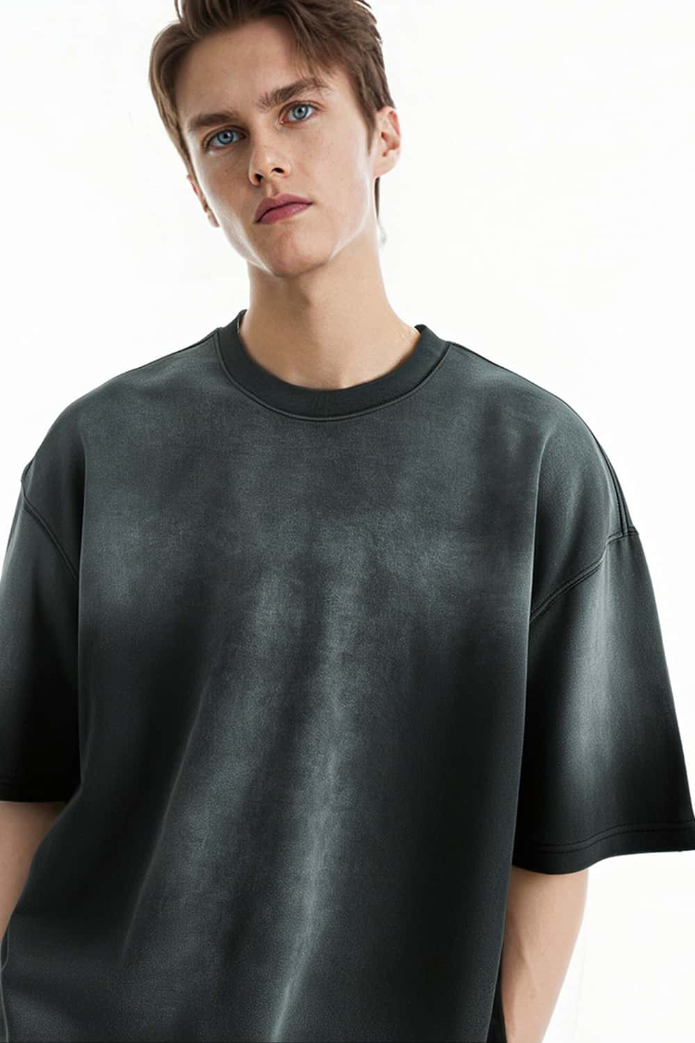 Gradient 270g Pure Cotton Vintage Washed Oversize T-Shirt