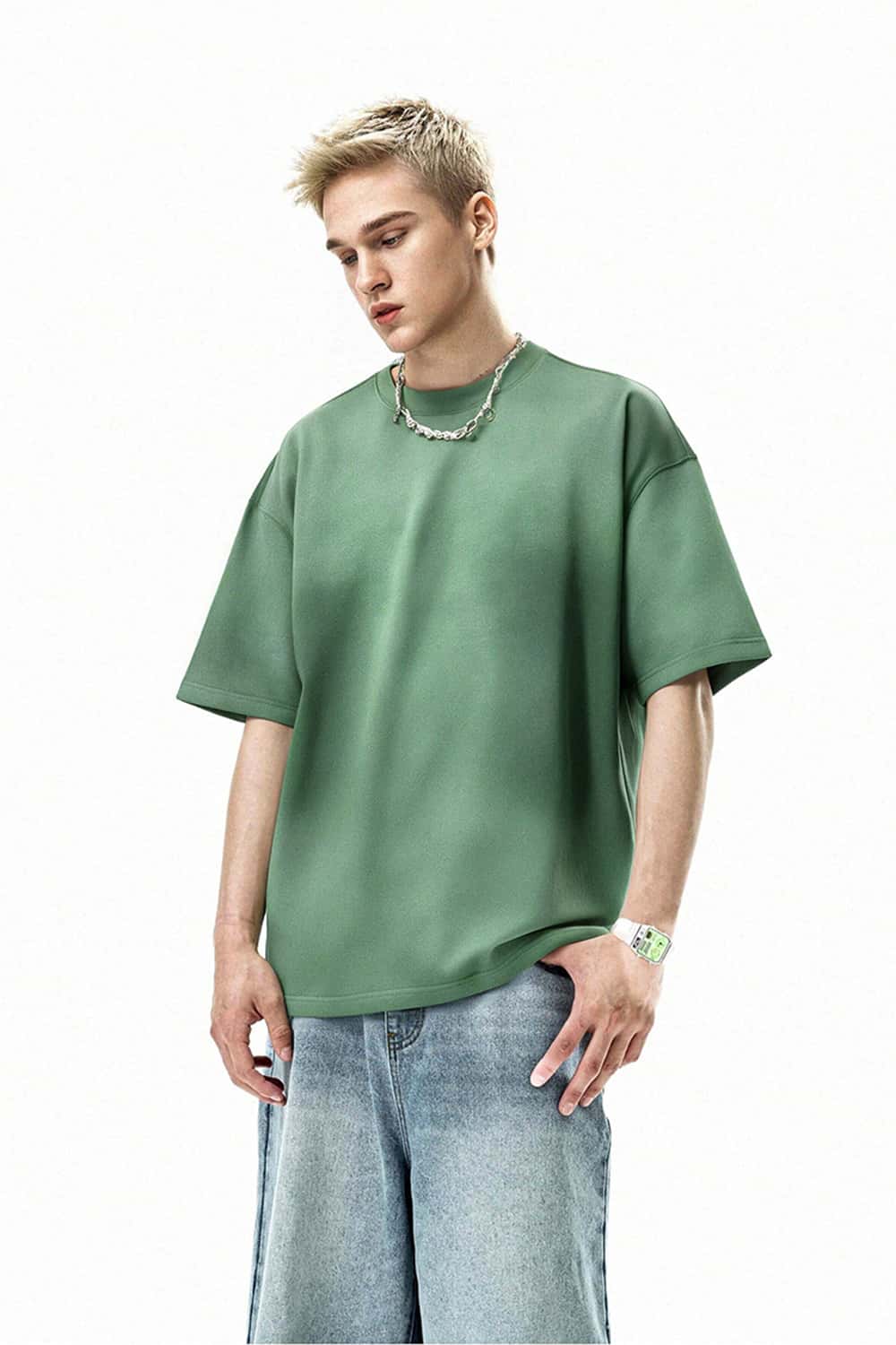 Gradient 270g Pure Cotton Vintage Washed Oversize T-Shirt