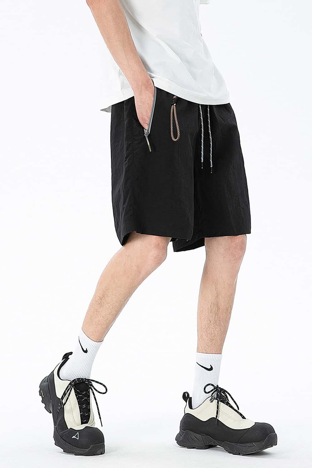 Outdoor Running Shorts _ Lightweight Breathable Waterproof Five-Inch Shorts