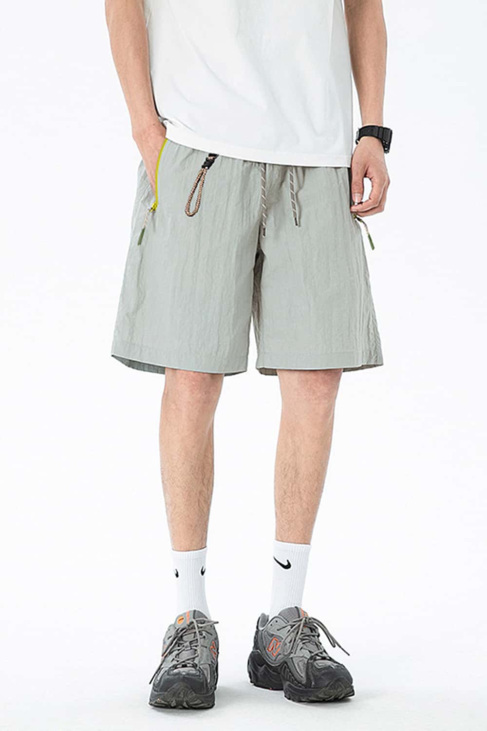 Outdoor Running Shorts _ Lightweight Breathable Waterproof Five-Inch Shorts