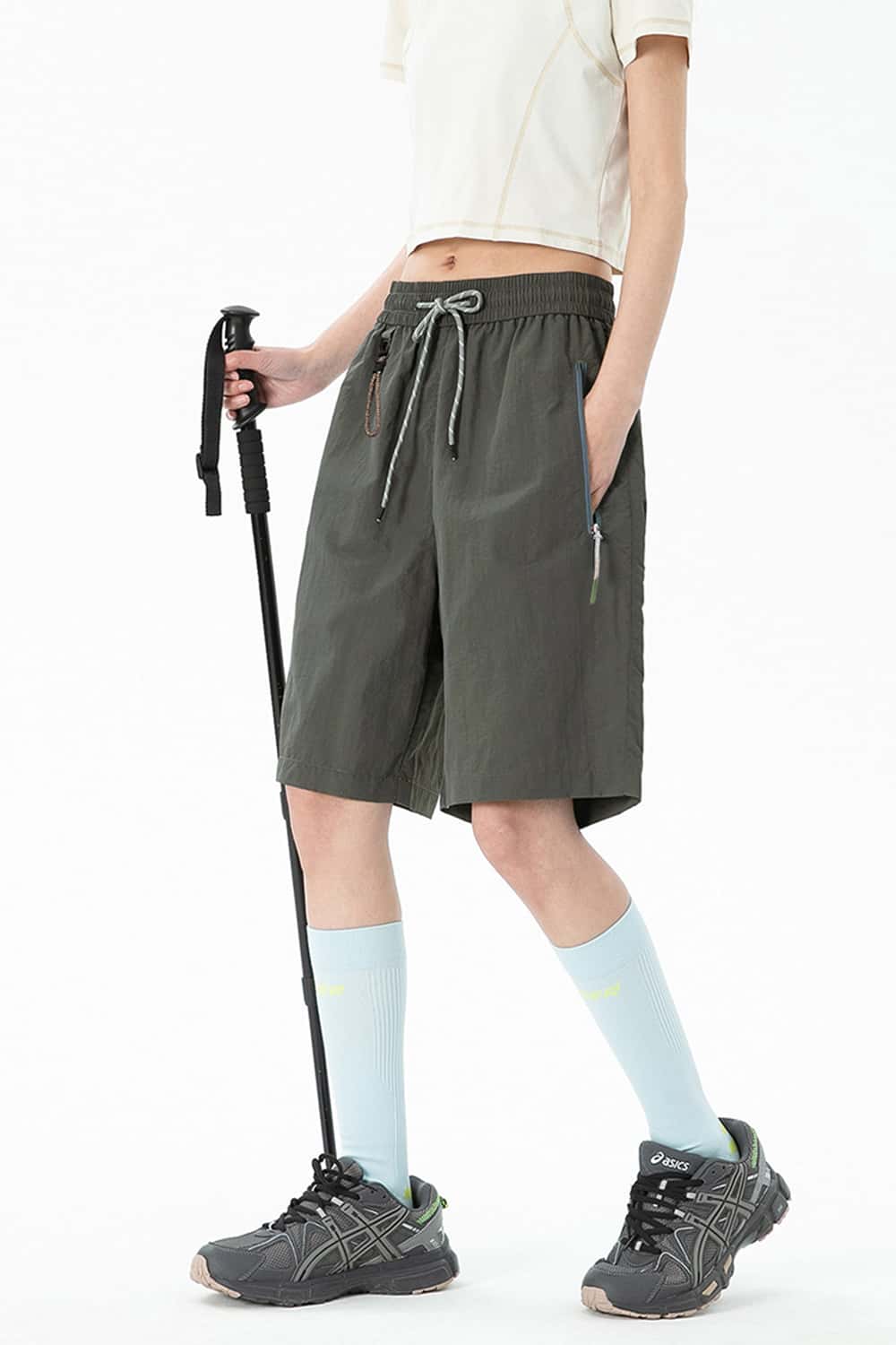 Outdoor Running Shorts _ Lightweight Breathable Waterproof Five-Inch Shorts