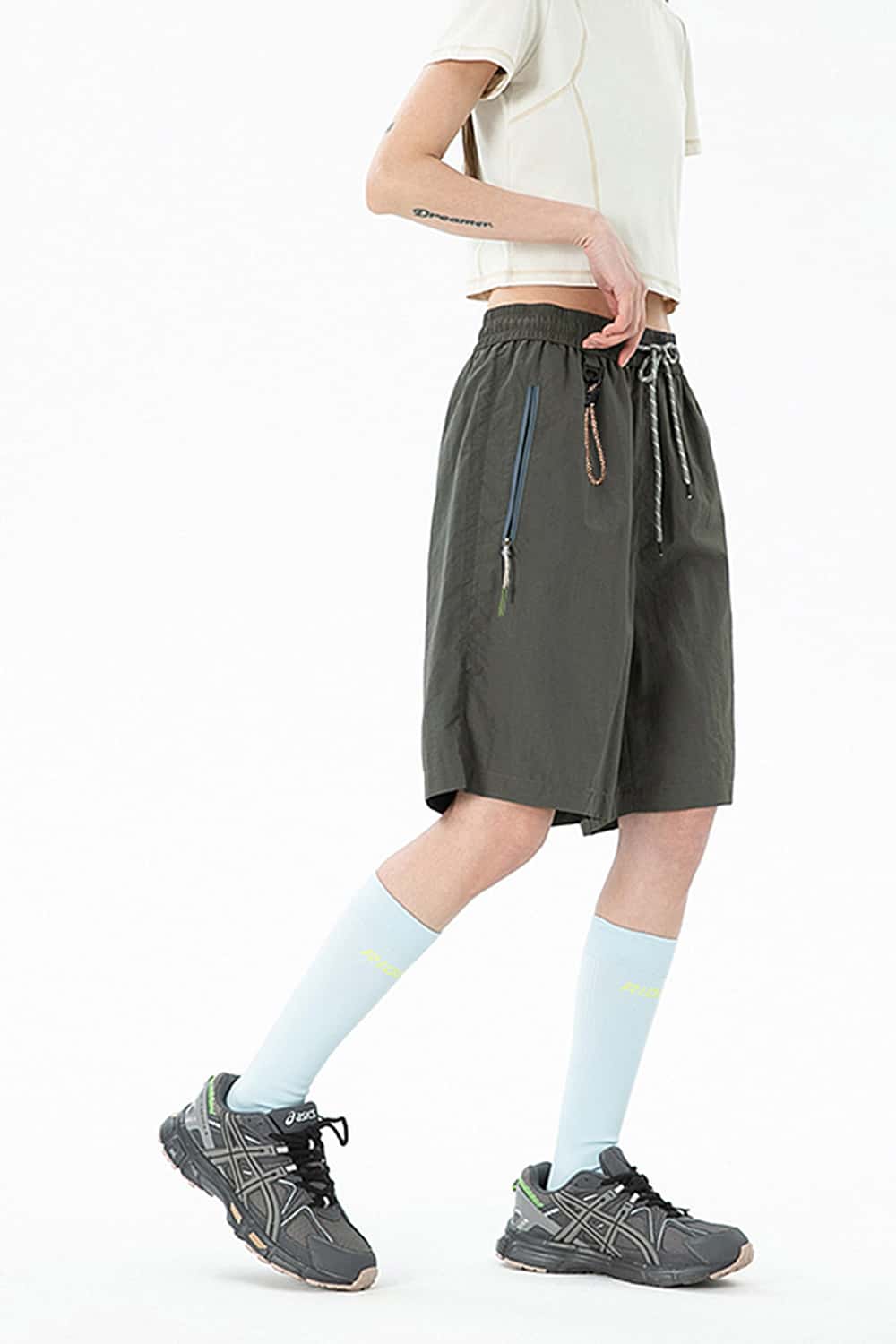 Outdoor Running Shorts _ Lightweight Breathable Waterproof Five-Inch Shorts