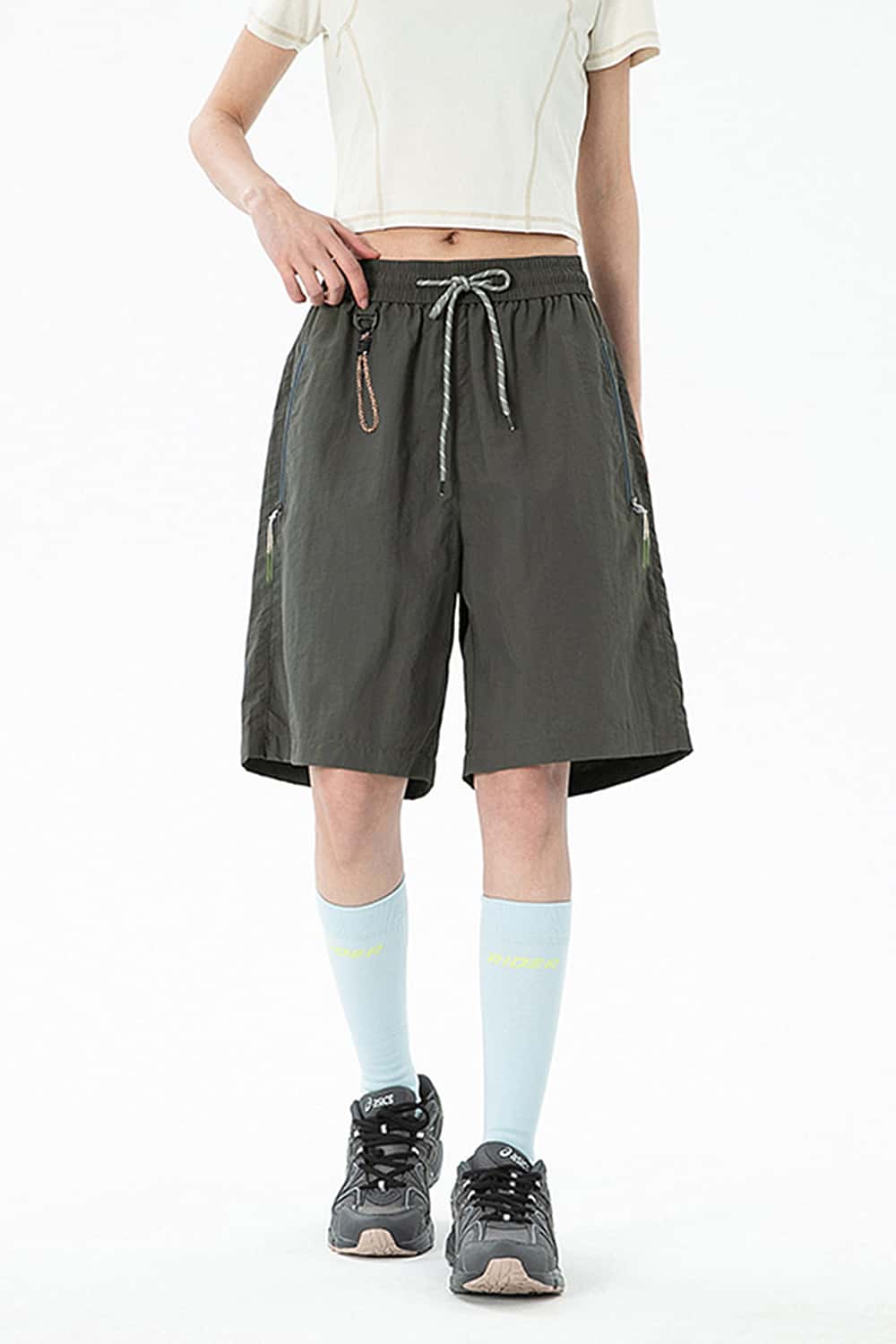 Outdoor Running Shorts _ Lightweight Breathable Waterproof Five-Inch Shorts