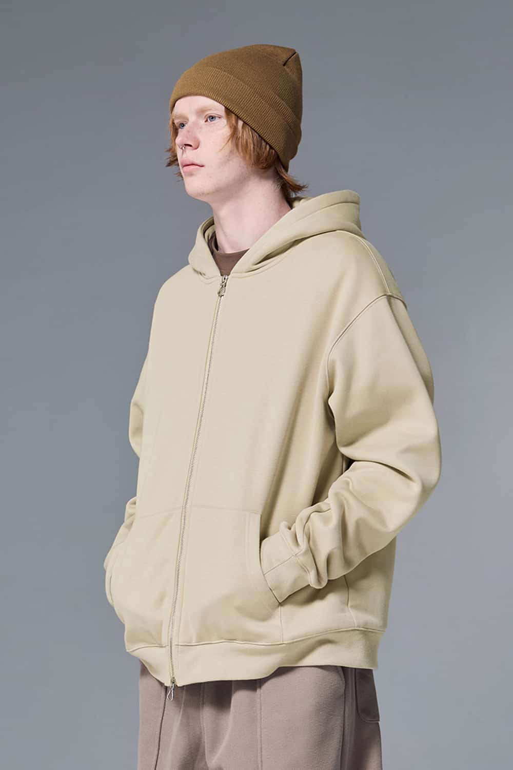 Fleece-Lined Flame-Resistant Zip-Up Hoodie