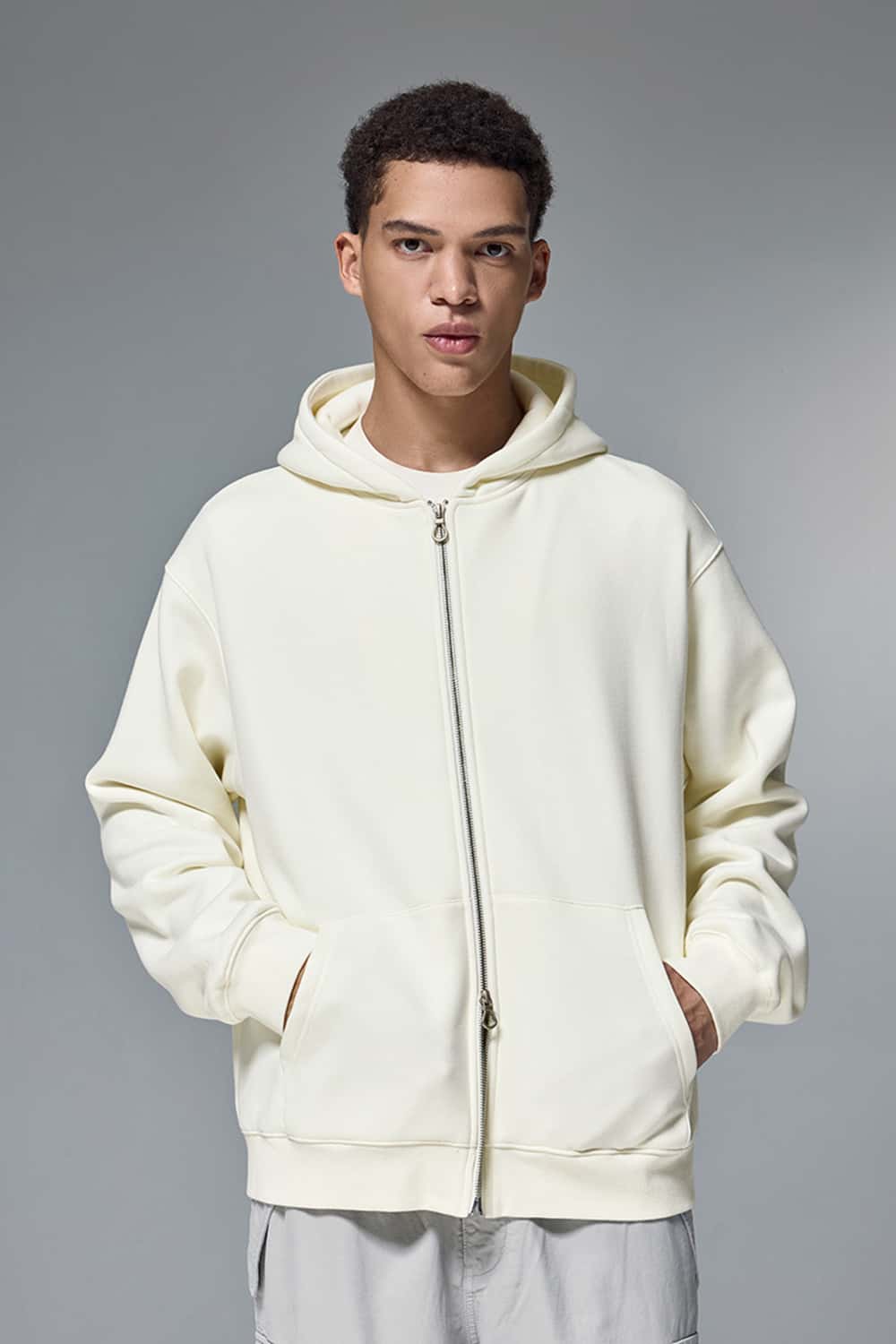 Fleece-Lined Flame-Resistant Zip-Up Hoodie