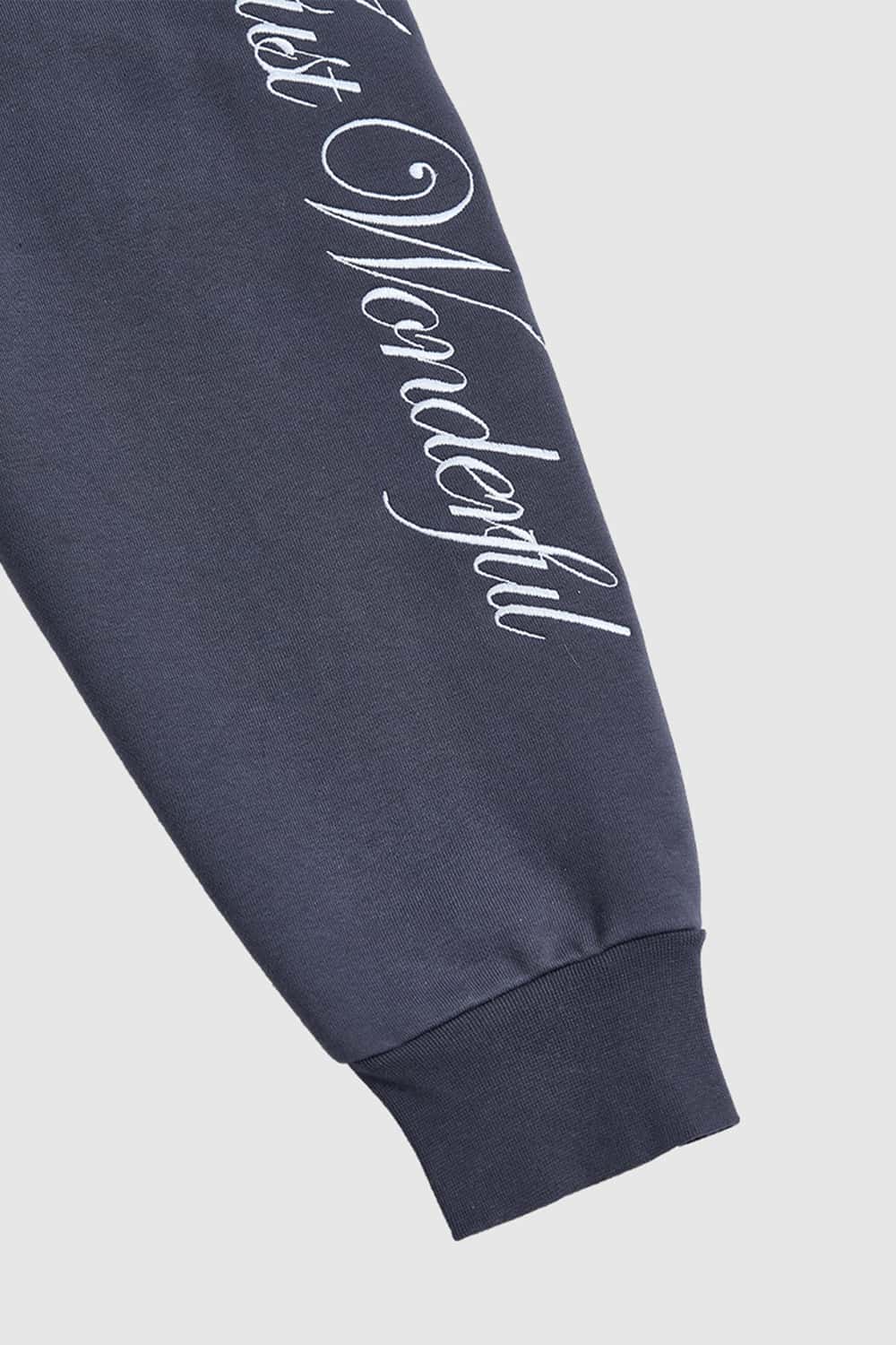 Poker Rose Embroidered Hoodie Sweatshirt