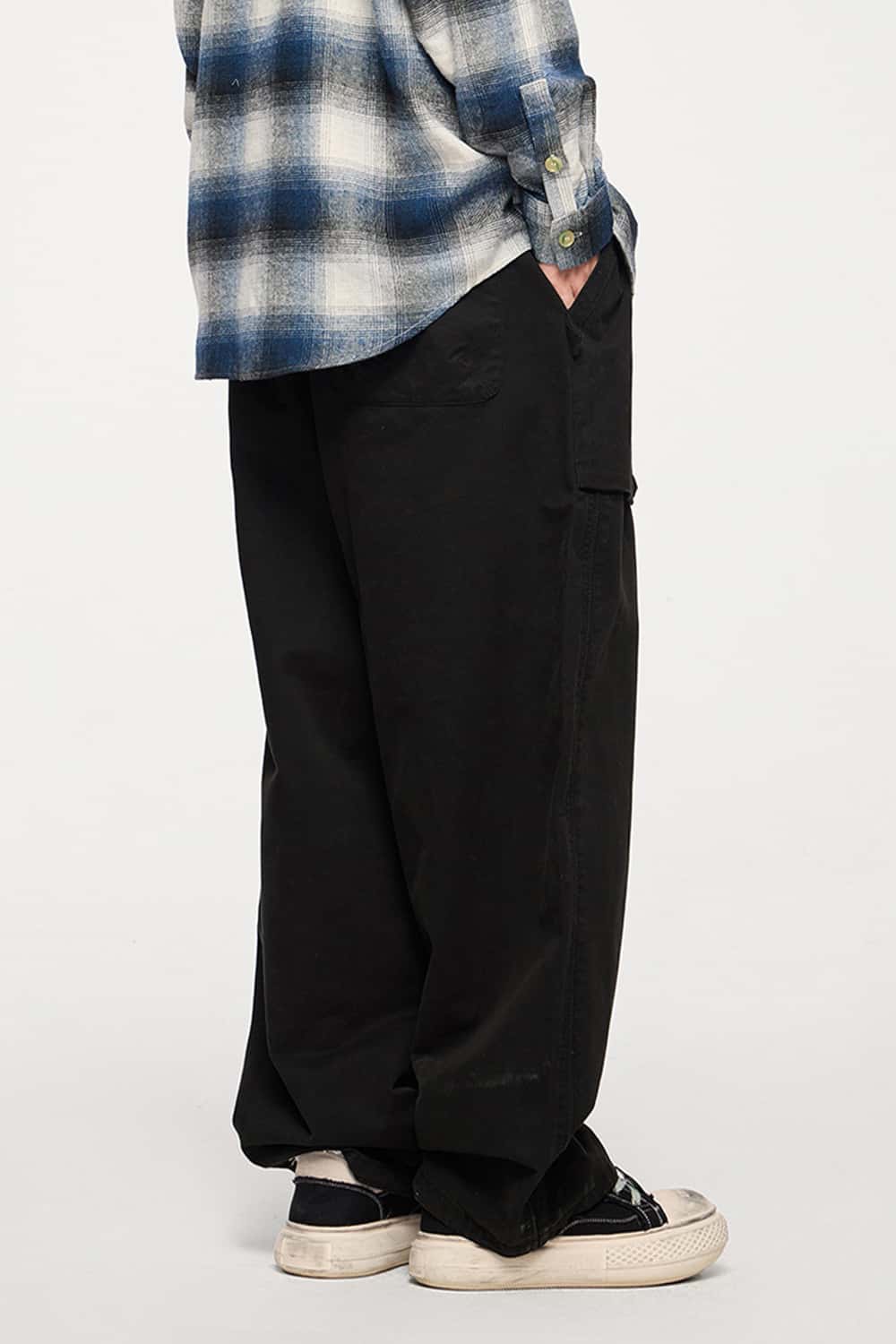 Heavyweight Cargo Pants with 3D Utility Pockets