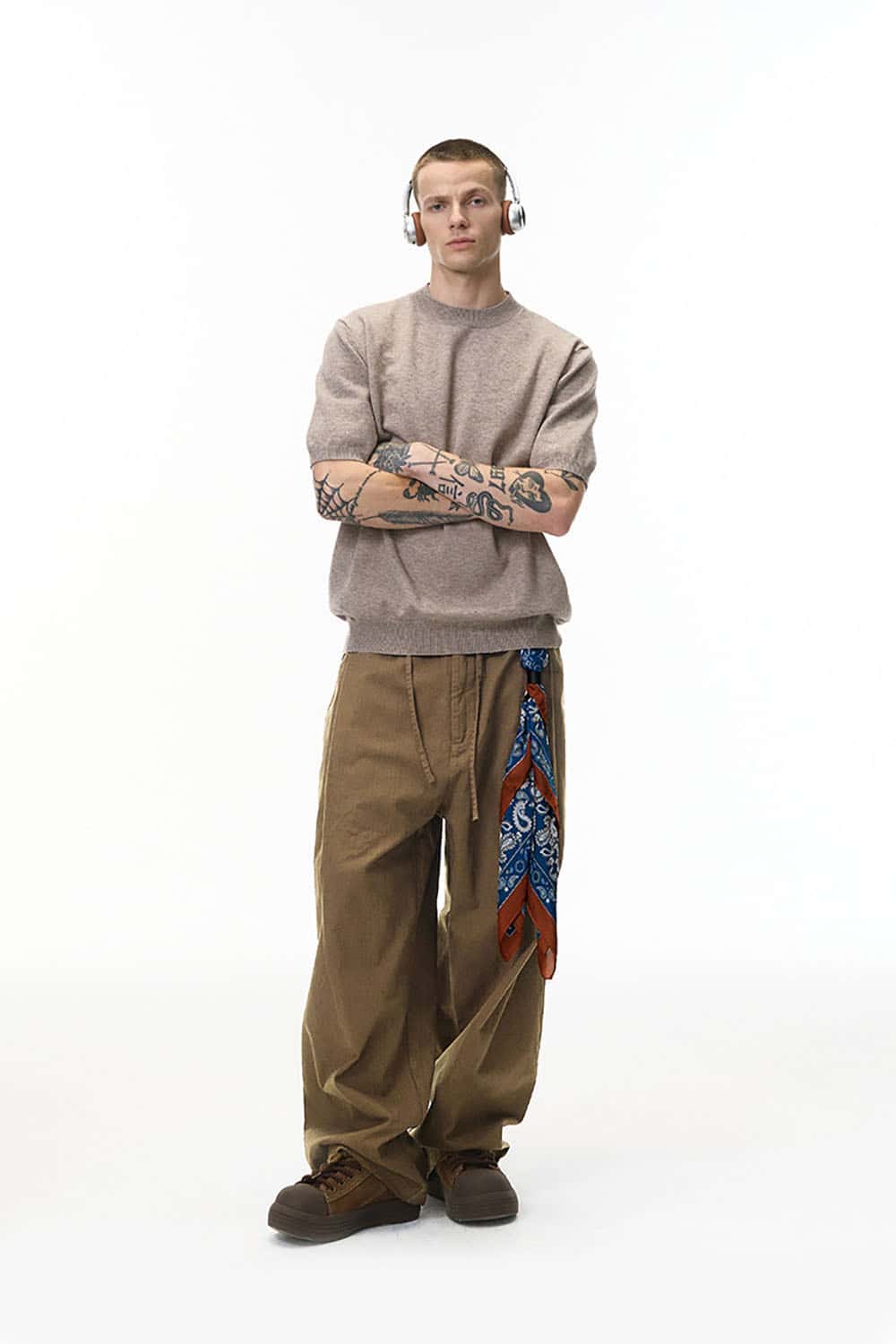 Linen Wide-Leg Relaxed Fit Pants _ Breathable Versatile Casual Trousers