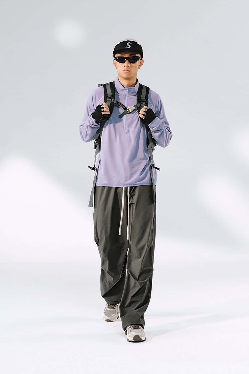 Lycra Cordura Quick-Dry Cargo Pants _ Lightweight Outdoor Stretch Utility Trousers