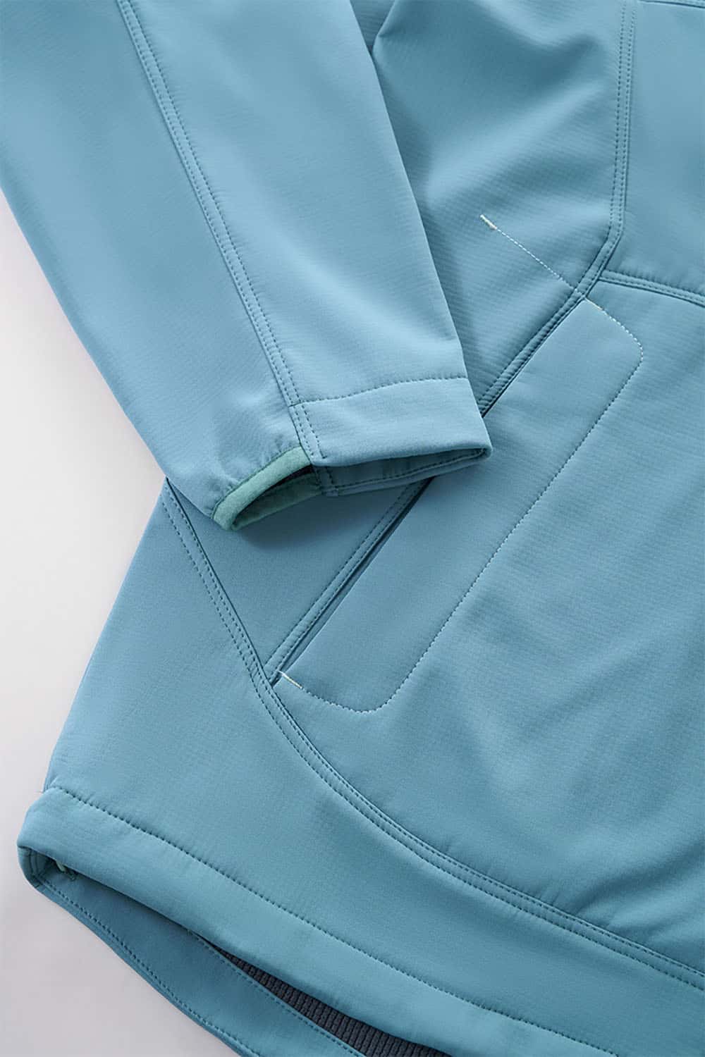 Lightweight Outdoor Softshell Jacket _ 3-Proof Fully Seam-Taped Hiking Shell