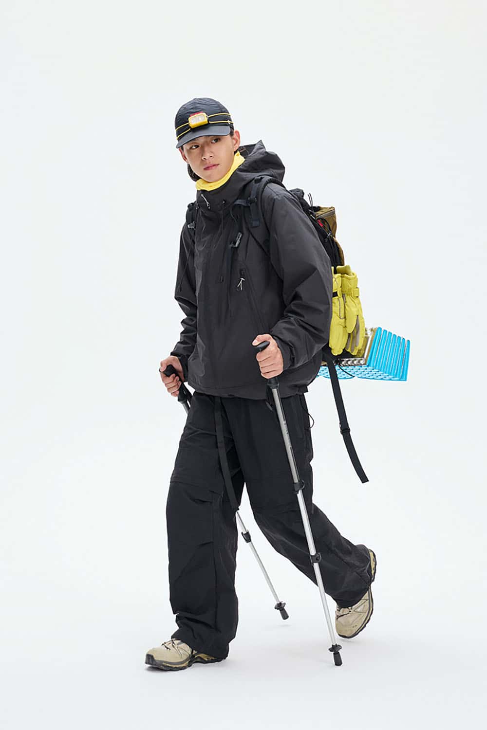 3-in-1 Fully-Taped Outdoor Jacket _ Detachable Down Liner Waterproof Windbreaker