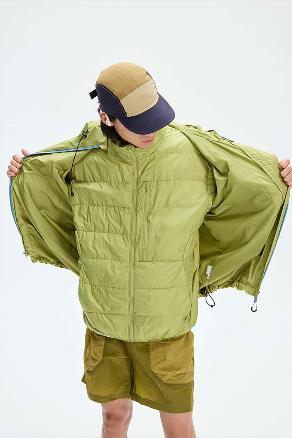 3-in-1 Fully-Taped Outdoor Jacket _ Detachable Down Liner Waterproof Windbreaker