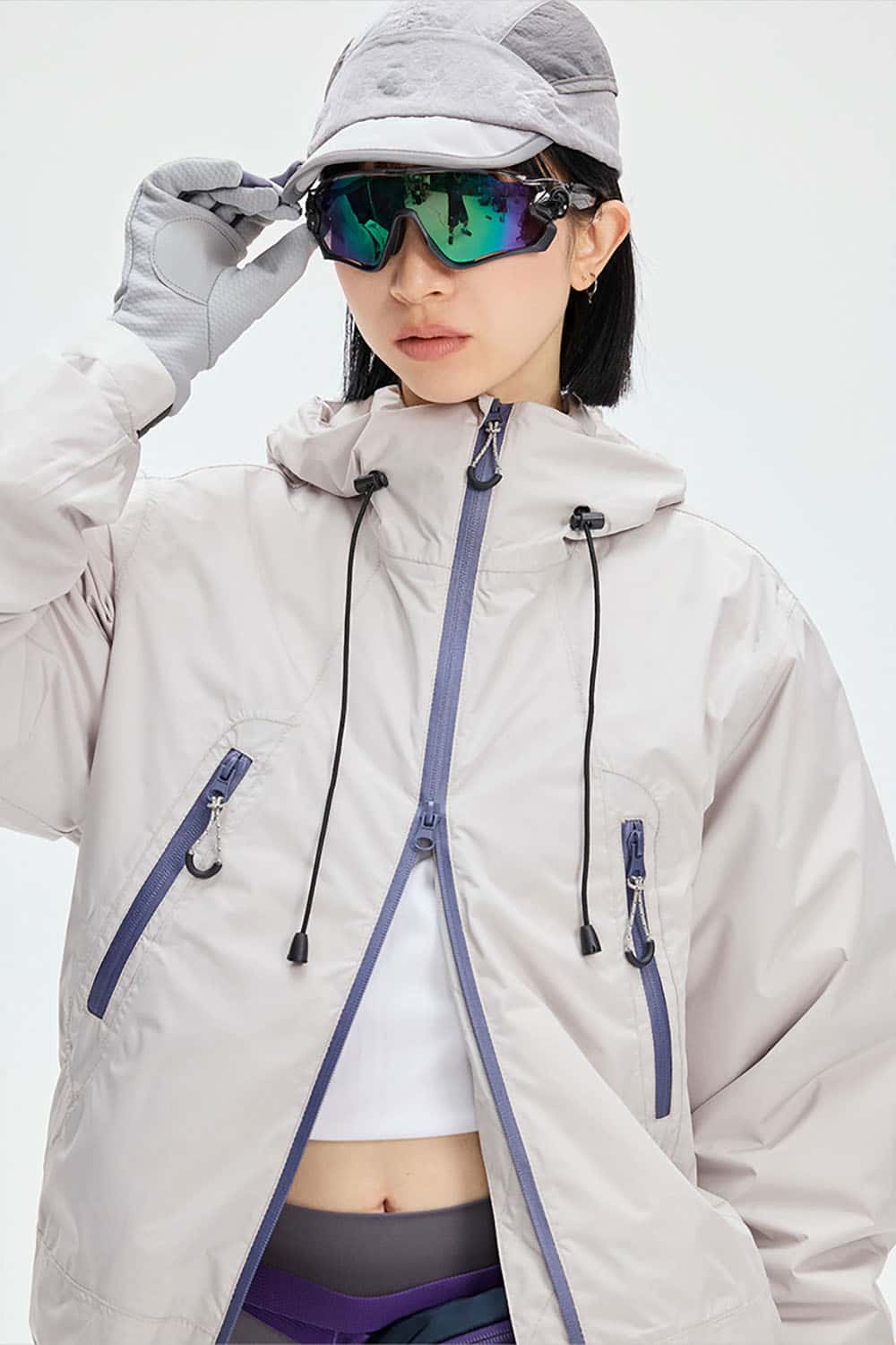 3-in-1 Fully-Taped Outdoor Jacket _ Detachable Down Liner Waterproof Windbreaker