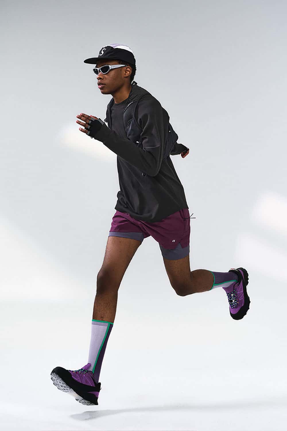 Warm Raglan Sleeve Long-Sleeve T-Shirt _ Solid Color Loose Fit Crewneck Baselayer