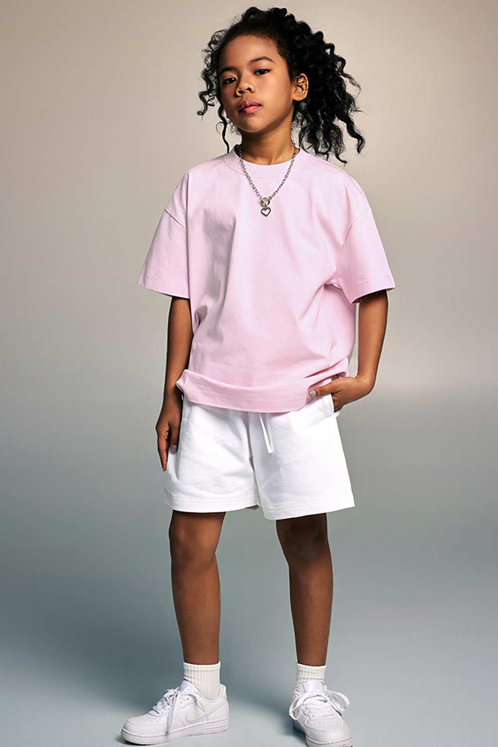 Kids' Vintage-Inspired Cool Feel Loose Tee