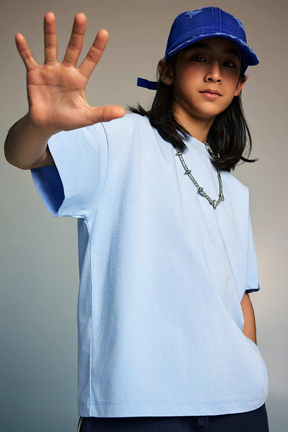 Kids' Vintage-Inspired Cool Feel Loose Tee