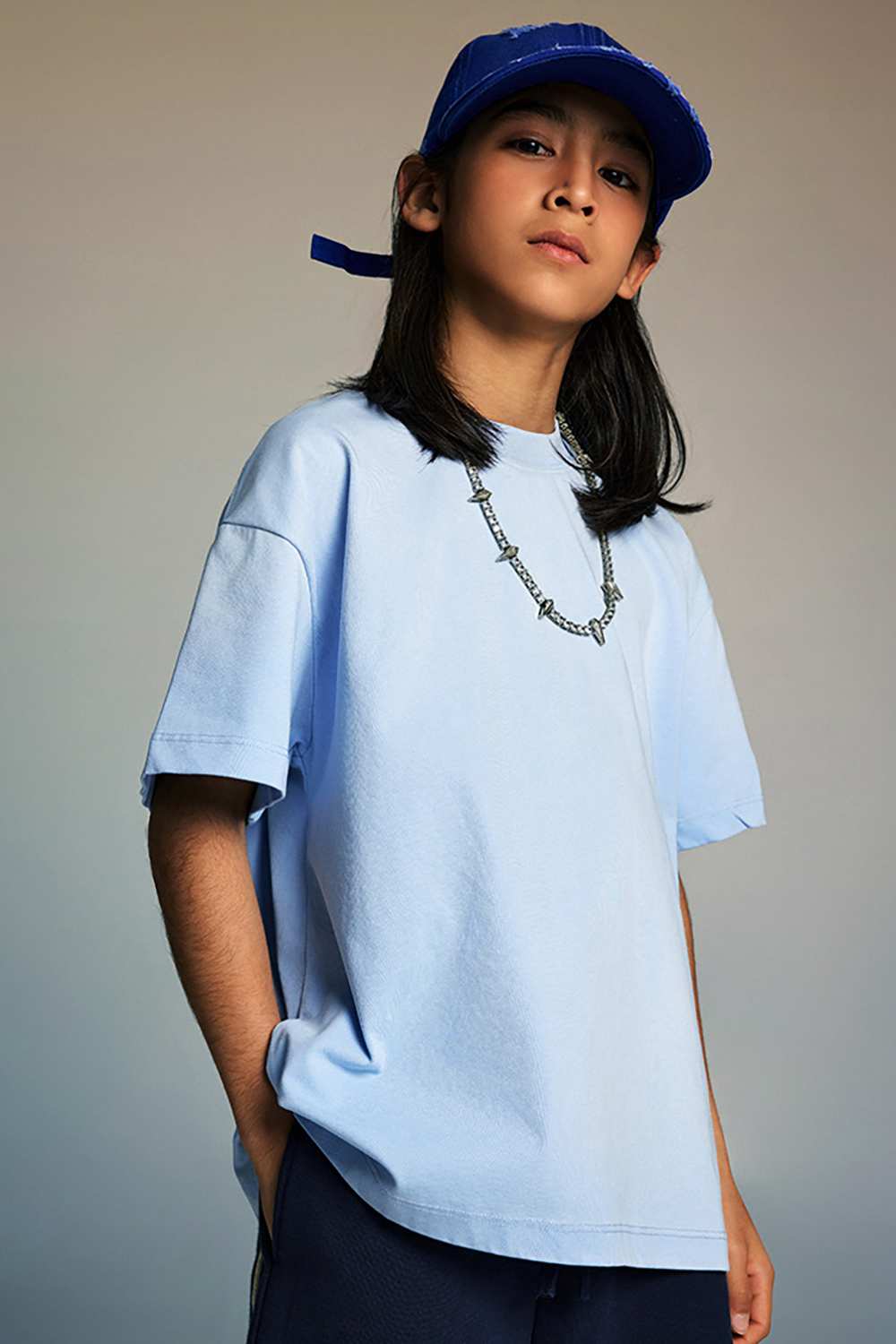 Kids' Vintage-Inspired Cool Feel Loose Tee