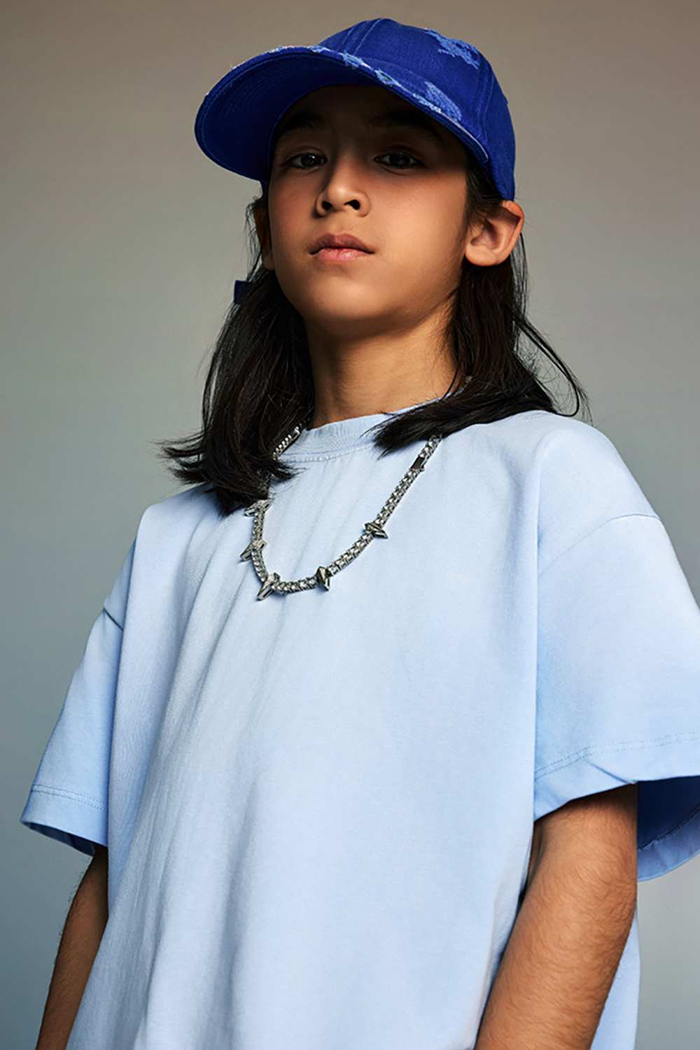 Kids' Vintage-Inspired Cool Feel Loose Tee