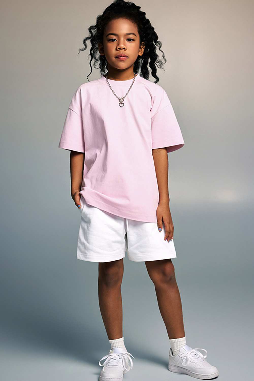 Kids' Vintage-Inspired Cool Feel Loose Tee