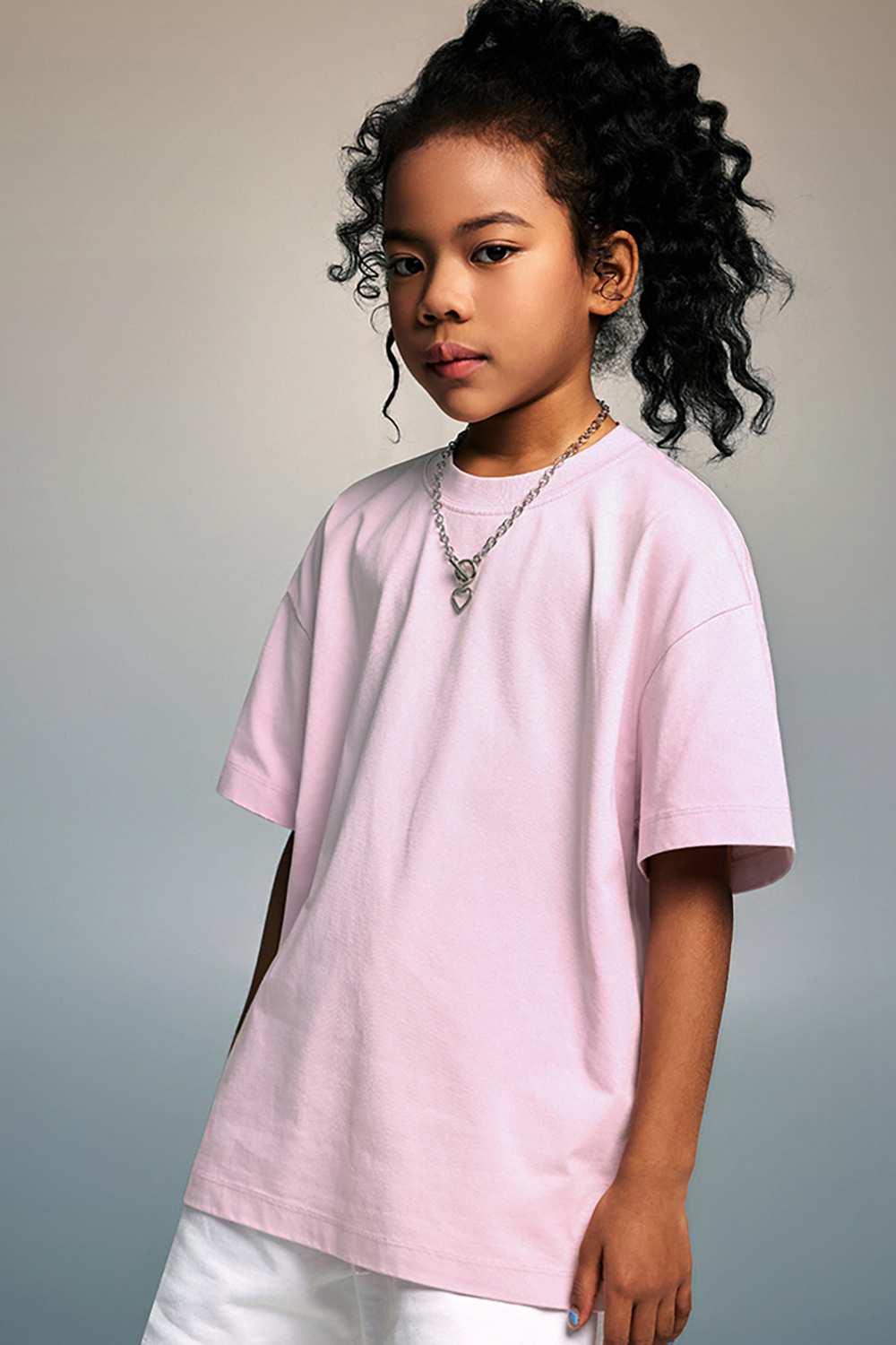 Kids' Vintage-Inspired Cool Feel Loose Tee