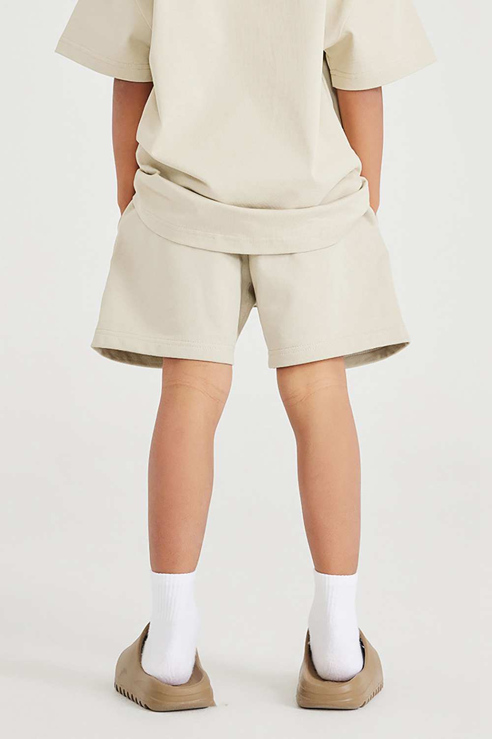 Kids' Vintage-Style Heavyweight Shorts - High Street Summer Wear