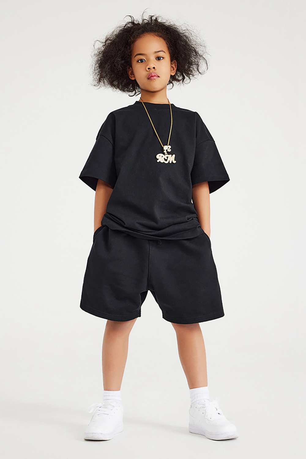 Kids' Vintage-Style Heavyweight Shorts - High Street Summer Wear