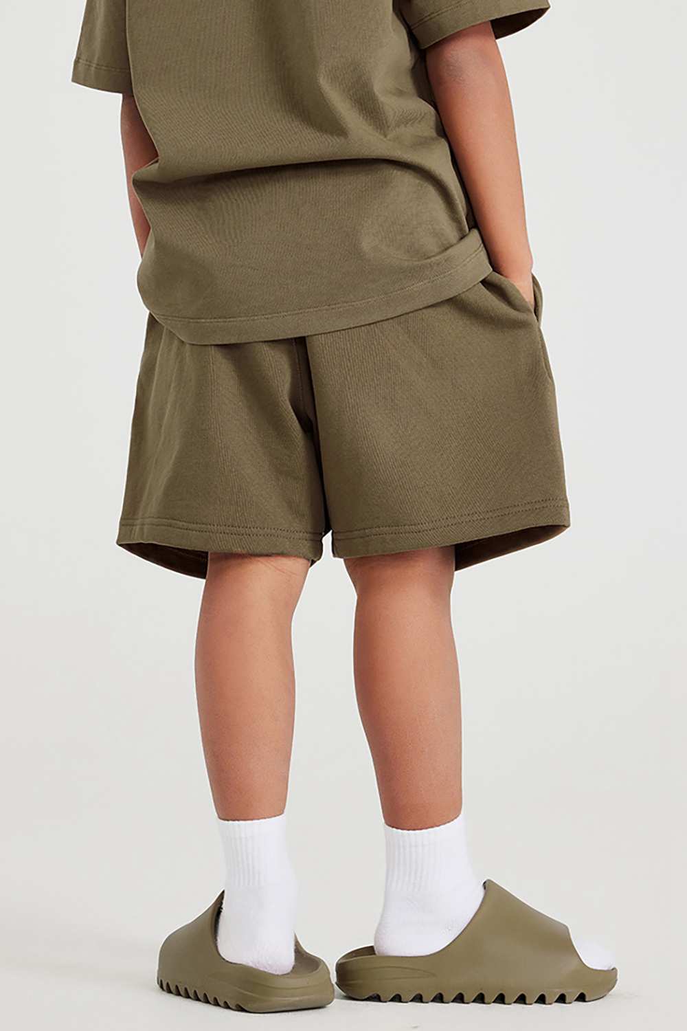 Kids' Vintage-Style Heavyweight Shorts - High Street Summer Wear