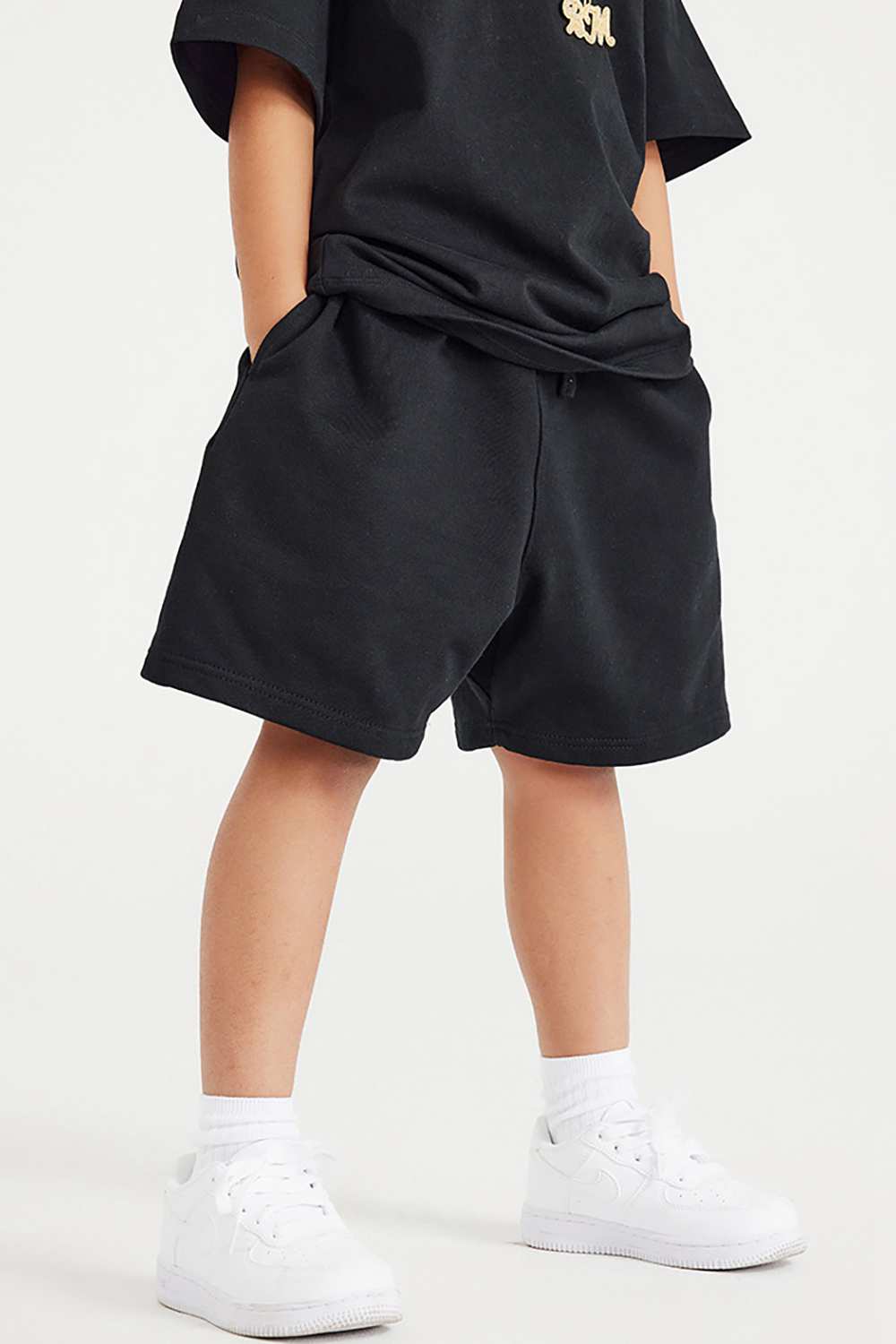 Kids' Vintage-Style Heavyweight Shorts - High Street Summer Wear