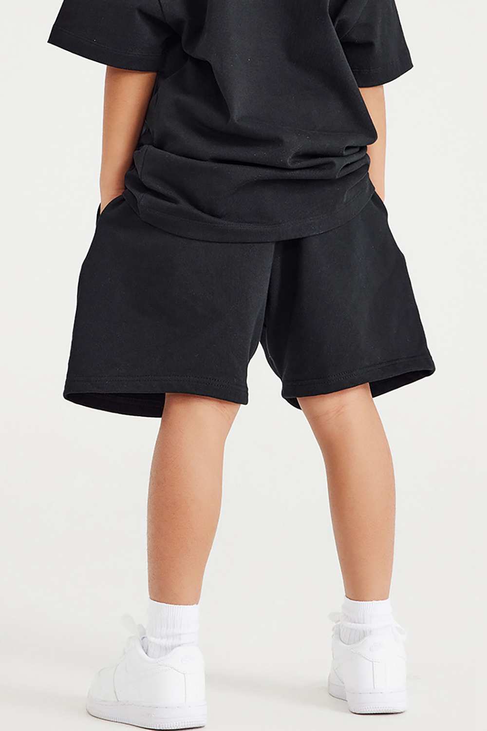 Kids' Vintage-Style Heavyweight Shorts - High Street Summer Wear