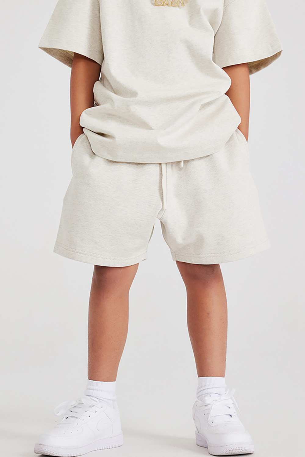 Kids' Vintage-Style Heavyweight Shorts - High Street Summer Wear