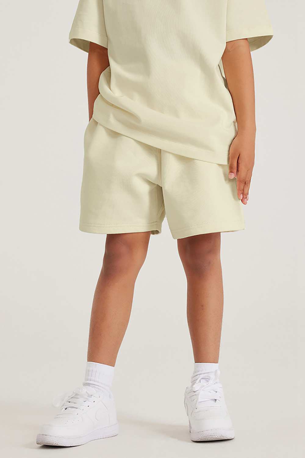 Kids' Vintage-Style Heavyweight Shorts - High Street Summer Wear