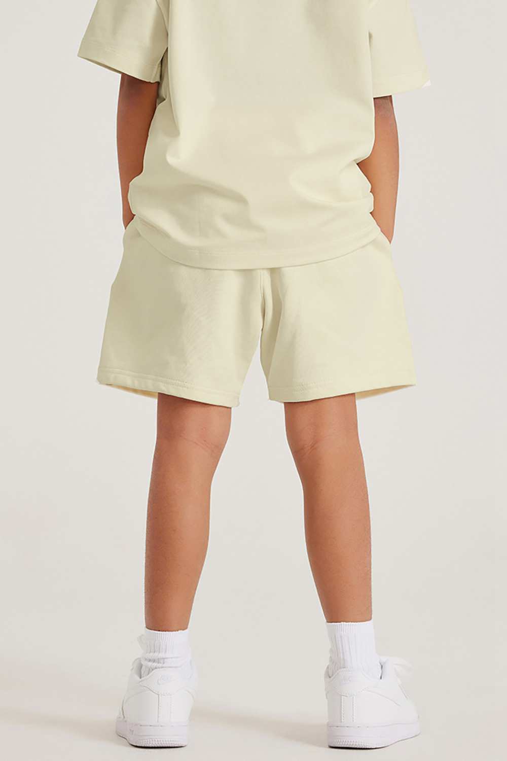 Kids' Vintage-Style Heavyweight Shorts - High Street Summer Wear