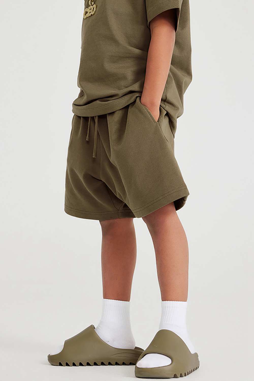 Kids' Vintage-Style Heavyweight Shorts - High Street Summer Wear