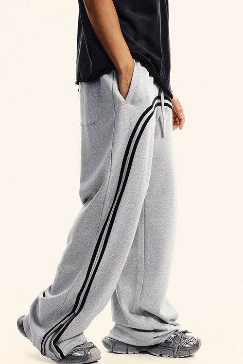 Heavyweight Wax-Dye Zip Pants - Flower Gray