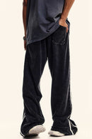 Heavyweight Wax-Dye Zip Pants - Fried Snowflakes