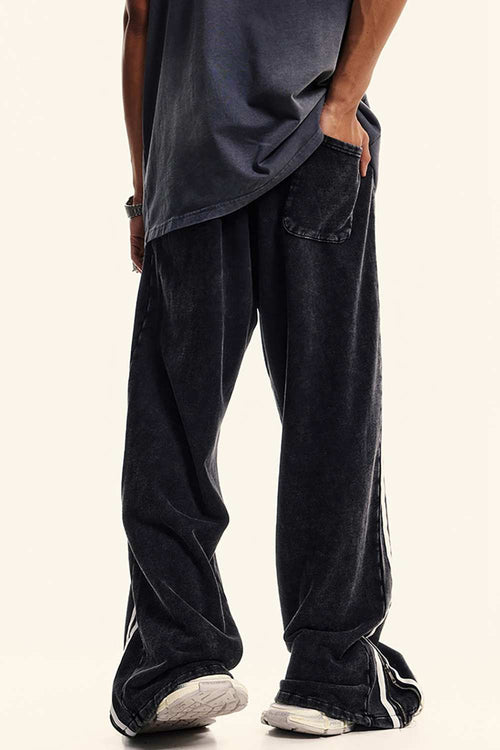 Heavyweight Wax-Dye Zip Pants - Fried Snowflakes