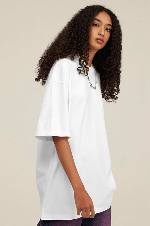 Heavyweight Wax-Dyed Vintage Tee - Ivory White