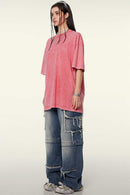 Heavyweight Wax-Dyed Vintage Tee - Cherry Blossom