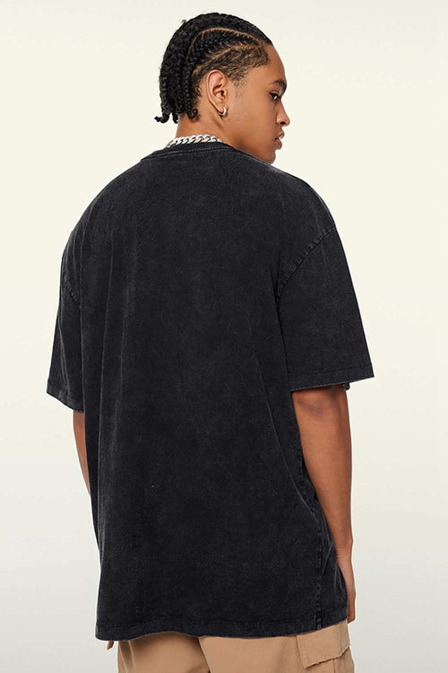 Heavyweight Wax-Dyed Vintage Tee - Fried Snowflakes