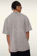 Heavyweight Wax-Dyed Vintage Tee - Medium Gray